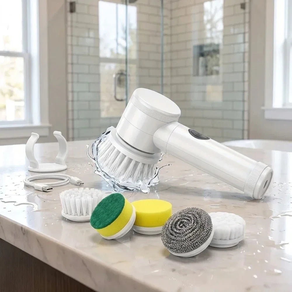 Cordless Spin Scrubber
